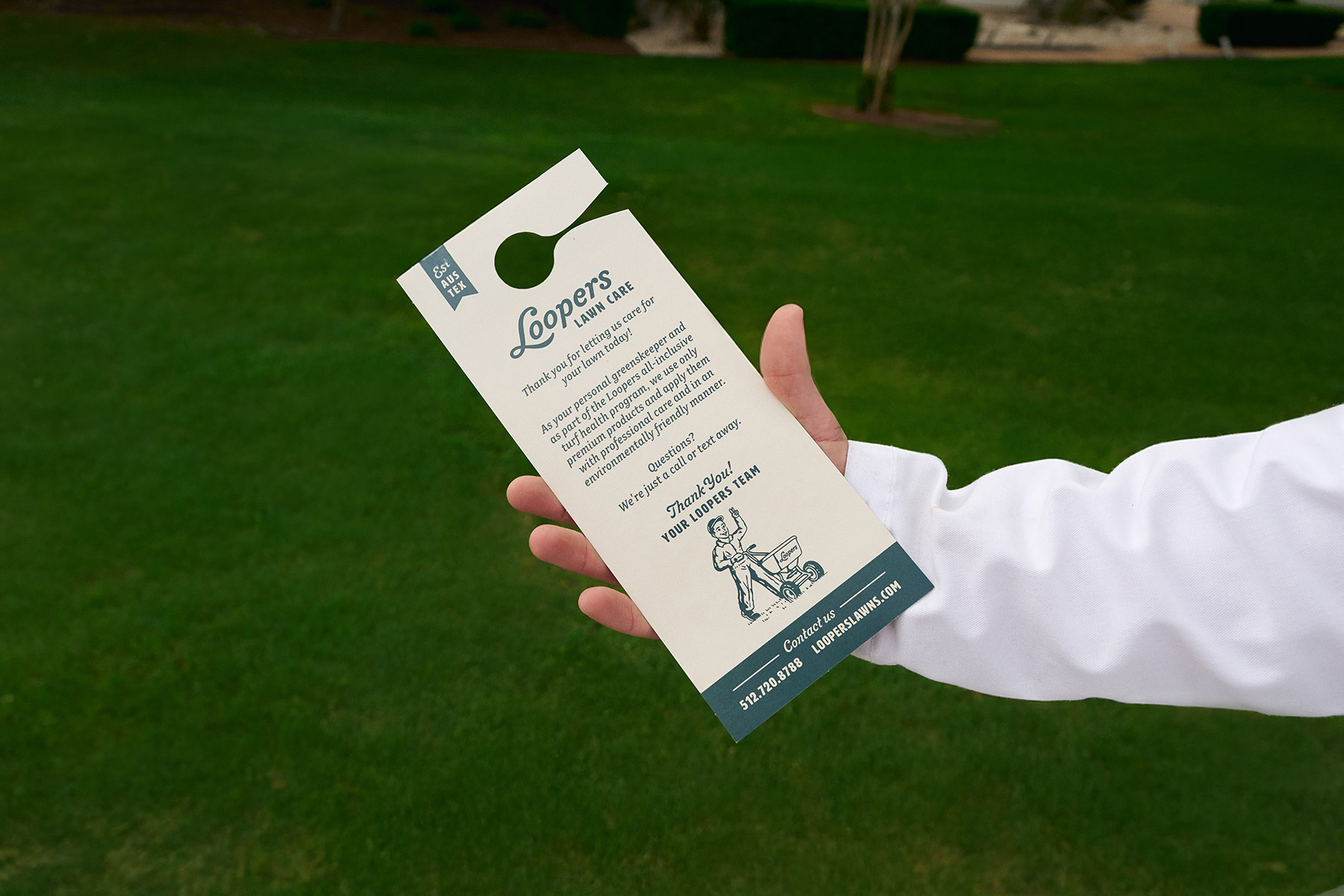 loopers door hanger detail service